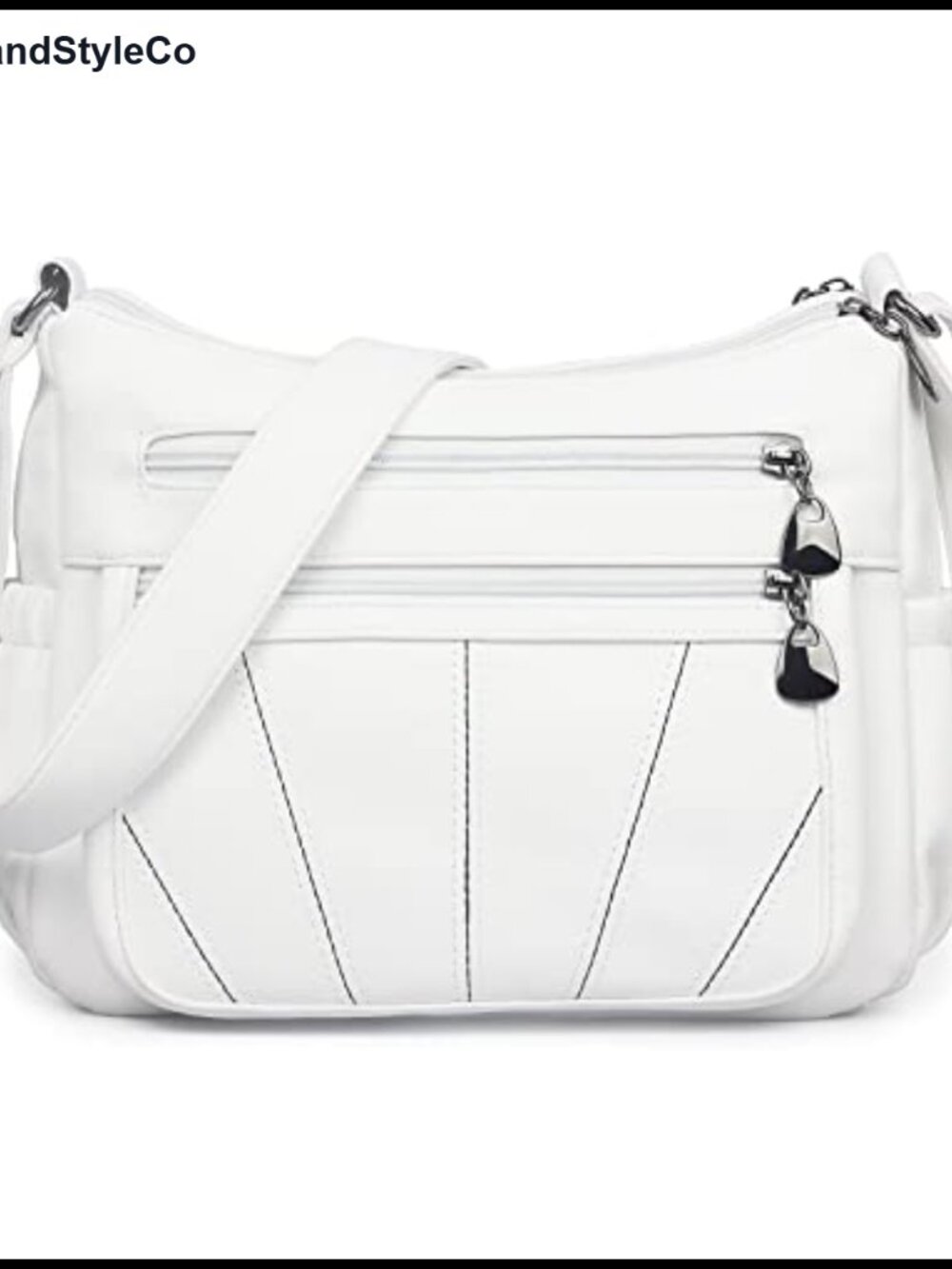 Soft PU Leather Crossbody Purse Medium Roomy Shoulder Bag Tote Satchel